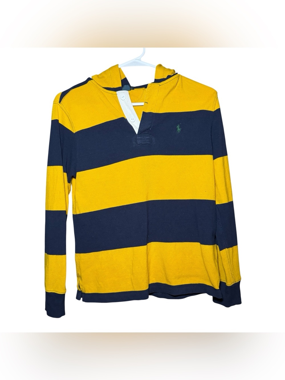 Polo Ralph Lauren Boys’ Yellow Navy Polo